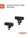 Accessoires Pour Table Électrique