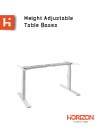 Height Adjustable Tables